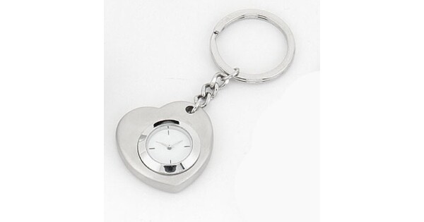 Metallic Keychain watch