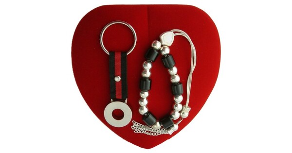 Σετ Δώρου Κομπολόι Και Μπρελόκ