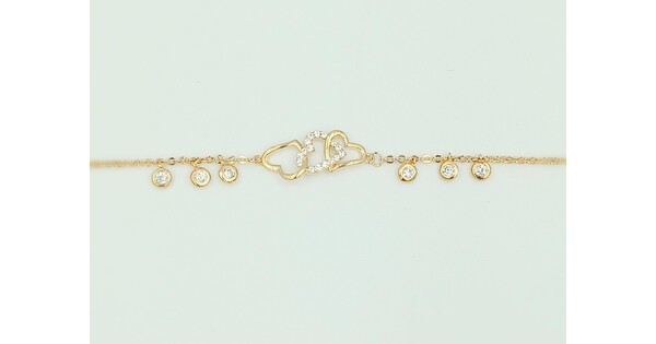 Rose Gold Plated Steel Bracelet