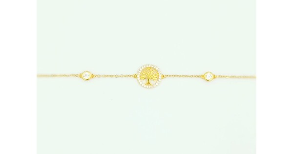 Gold Plated Steel Bracelet