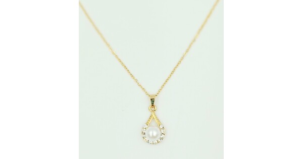 Gold Plated Pearl Neacklace