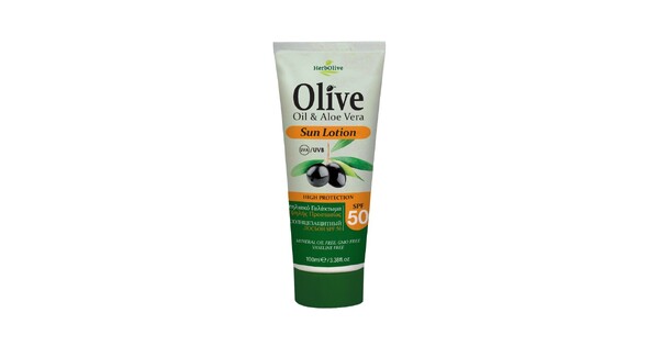 Herbolive Sun Lotion SPF 50 With Aloe Vera