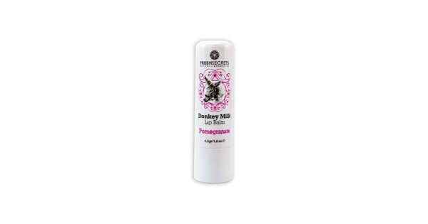 Fresh Secrets Lipbalm with Donkey milk & Pomegranate