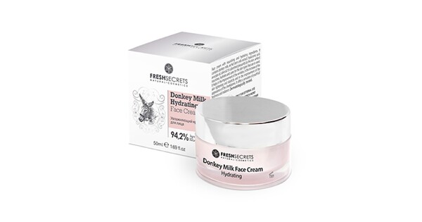 Fresh Secrets Hydrating Face Cream Donkey Milk