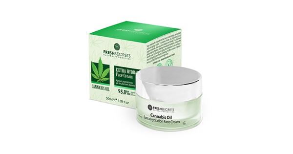 Fresh Secrets Ενυδατική Κρέμα Προσώπου Με Κάνναβη