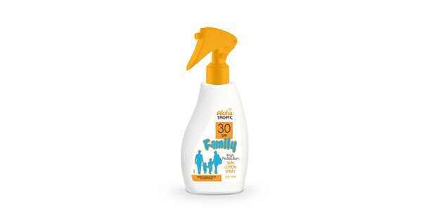 Aloha Tropic High Protection Lotion Trigger Family Spf 30