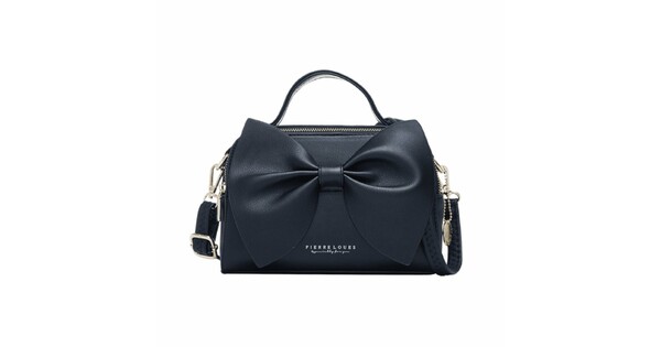 Γυναικεία Τσάντα Χιαστί/Χειρός Pierre Loues Μαύρο Χρώμα