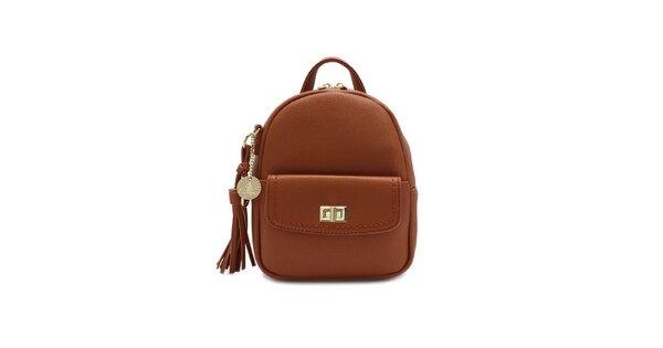 Pierre Loues Womens Bag Backpack Brown Colour