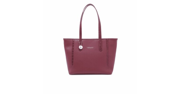 Γυναικεία Τσάντα Ώμου Shopper Pierre Loues Μπορντό Χρώμα