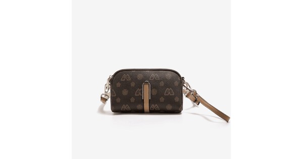 Womens Crossbody PVC Brown Colour Bag