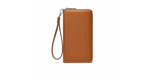 Pierre Loues Womens Wallet Cards with RFID Brown Color