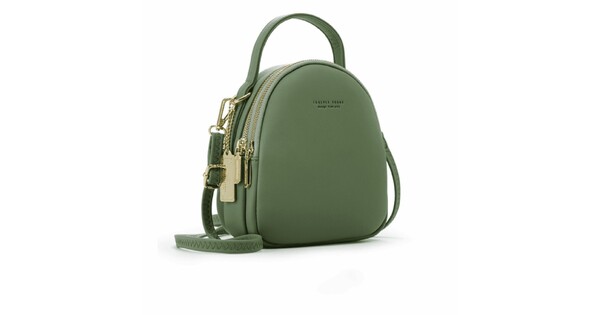 Pierre Loues Womens Bag Backpack Green Colour