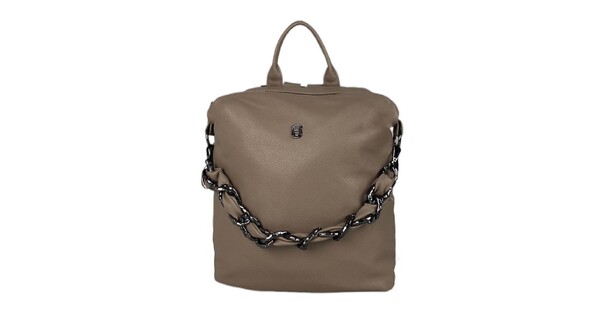 Dark Beige Color BagToBag Backpack
