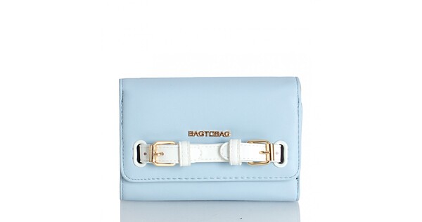 BagToBag Women`s Wallet Light Blue Color