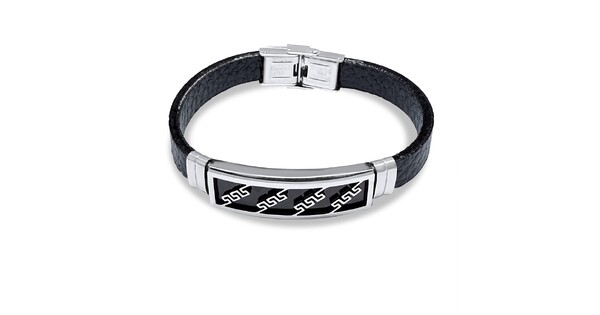 Χειροπέδα Από Δέρμα Και Ατσάλι