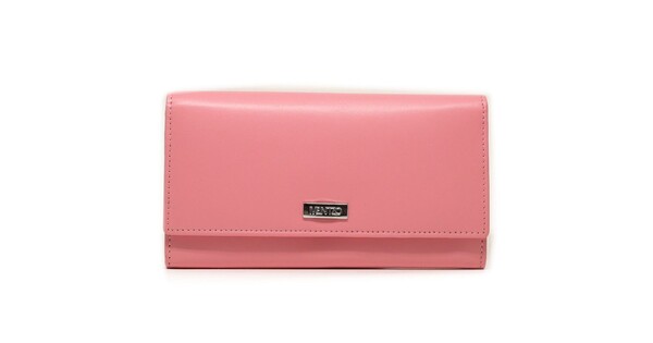 Γυναικείο Δερμάτινο Πορτοφόλι Mentzo RFID Ροζ Χρώμα