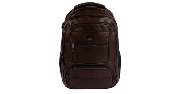 Men`s Brown Color Waterproof BagToBag Backpack With USB Port