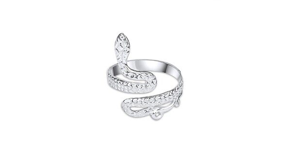 Silver Snake Ring