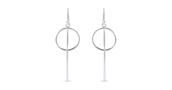 Σκουλαρίκια Κρεμαστά Κύκλος