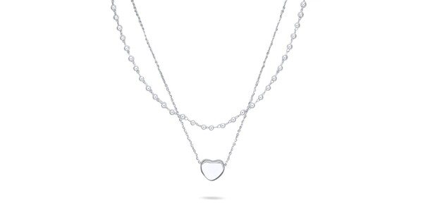 Double Steel Necklace