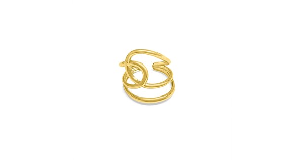 Gold Plated Steel Ring