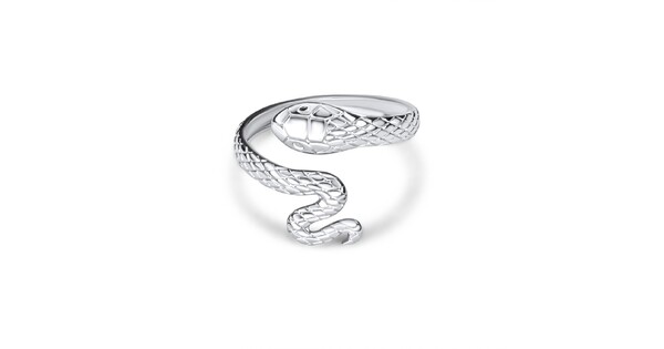 Stainless Steel Snake Ring
