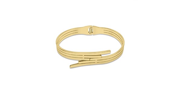 Βραχιόλι Κύκλος Επίχρυσο Ατσάλι