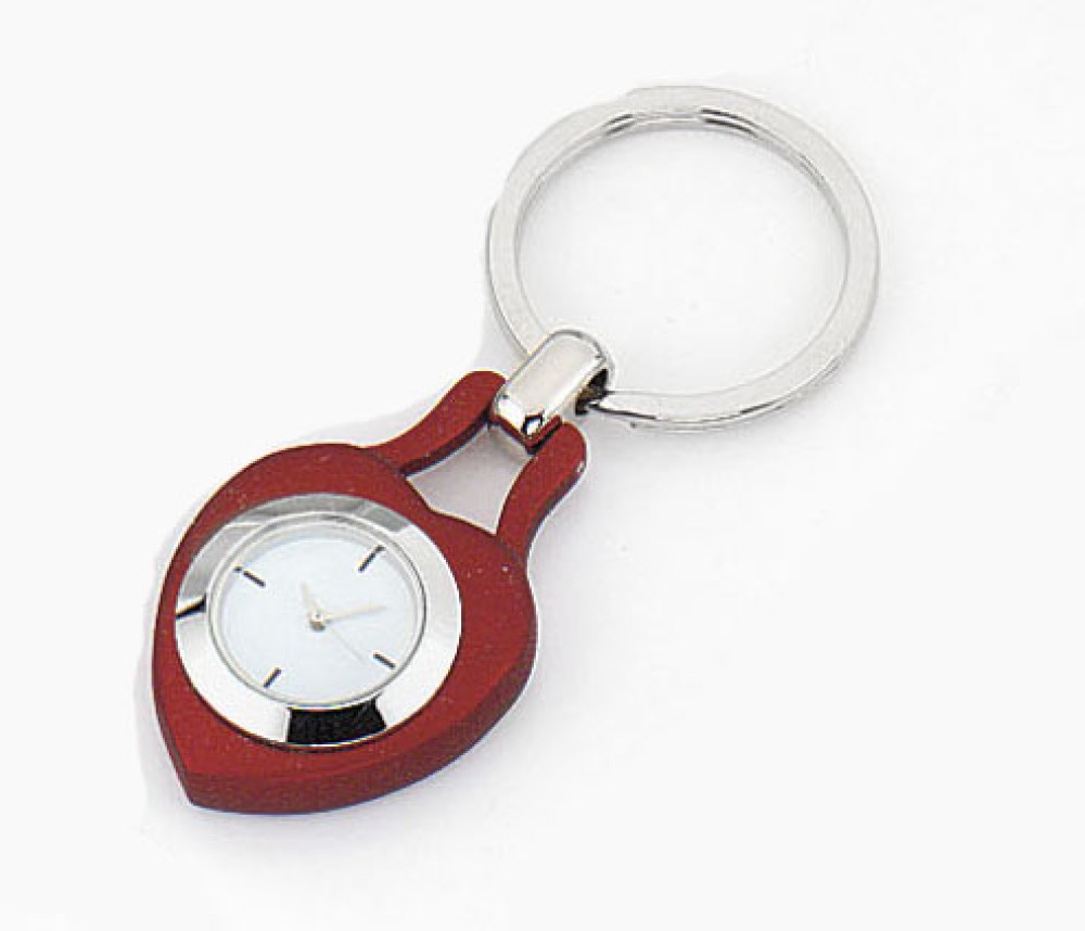 Red Color Keychain Watch - 1