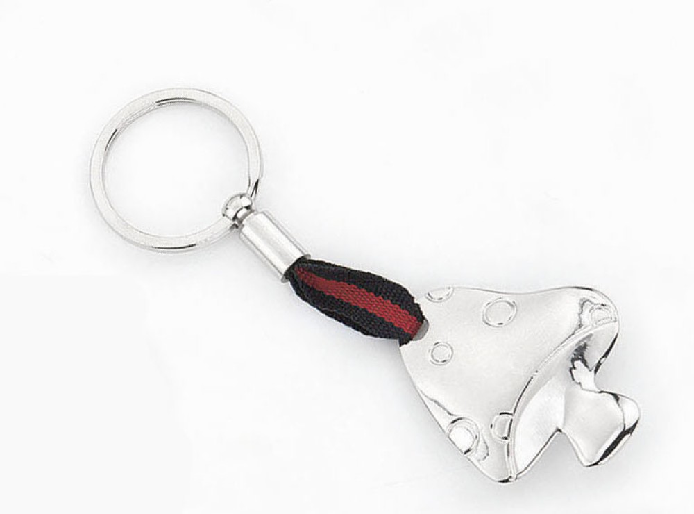 Metallic Mushroom Keychain - 1