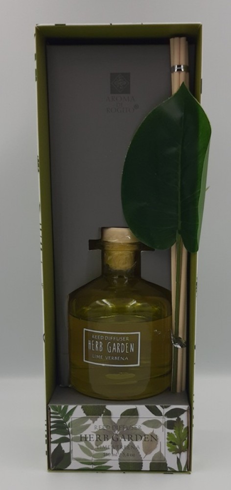 Αρωματικό Χώρου 160ml Σε Μπουκαλάκι Με Στικς Lime Verbena