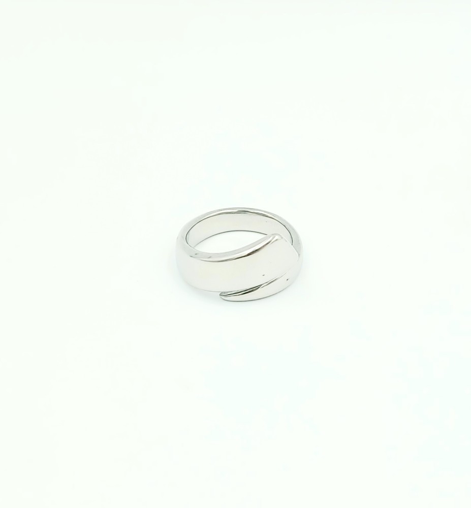 Stainless Steel Polished Ring - 1