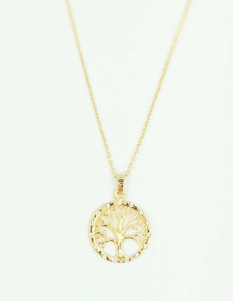 Gold Plated Stainless Necklace - 1