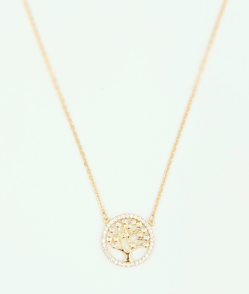 Rose Gold Plated Steel Necklace - 1