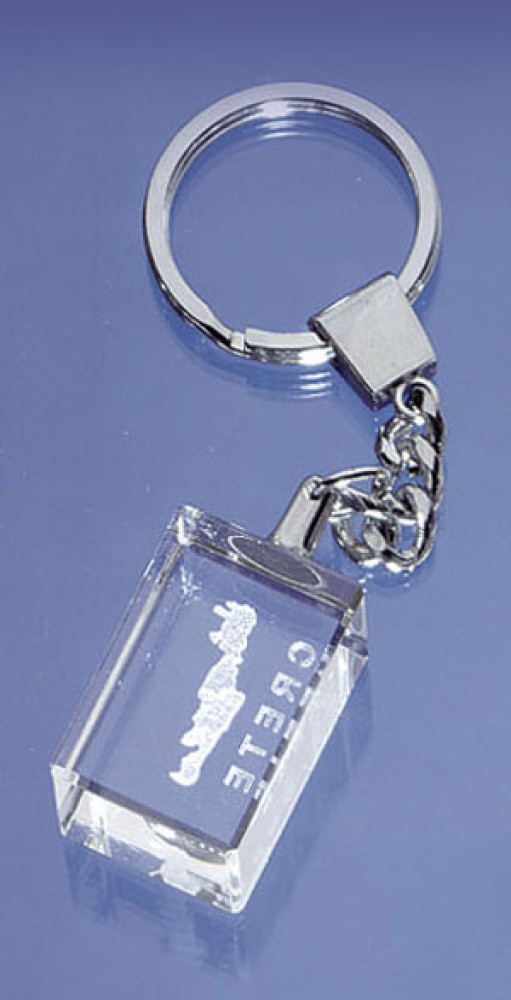 Γυάλινο Μπρελόκ Κύβος - 1