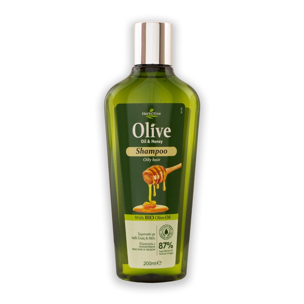 Herbolive Shampoo For Oily Hair With Honey - 1
