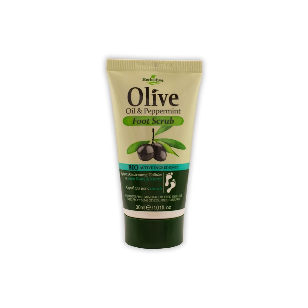 Herbolive Mini Foot Scrub Peppermint - 1