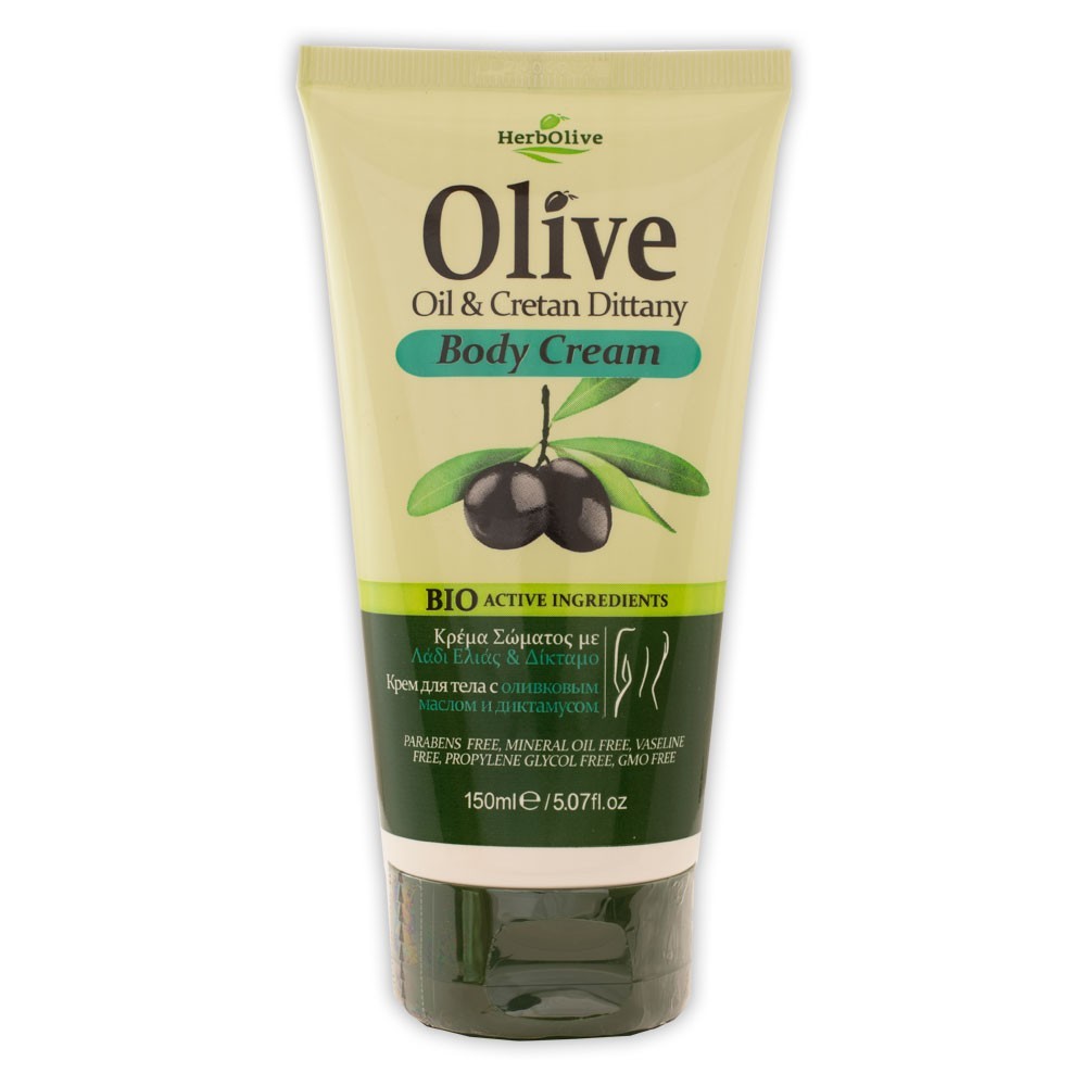Herbolive Κρέμα Σώματος Με Κρητικό Δίκταμο - 1