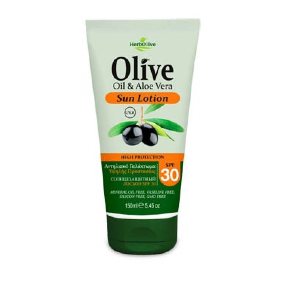 Herbolive Sun Lotion SPF 30 With Aloe Vera - 1