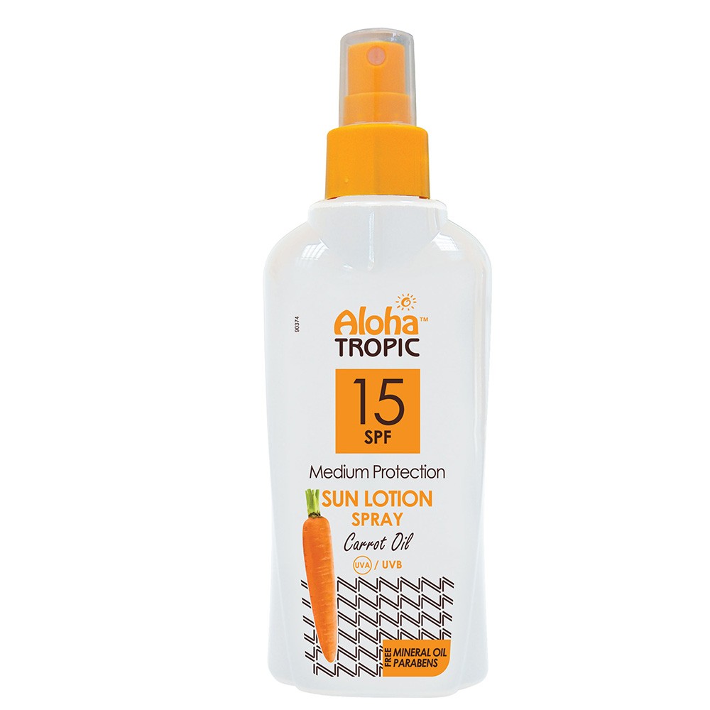 Aloha Tropic Medium Protection Carrot Lotion Spf 15 - 1
