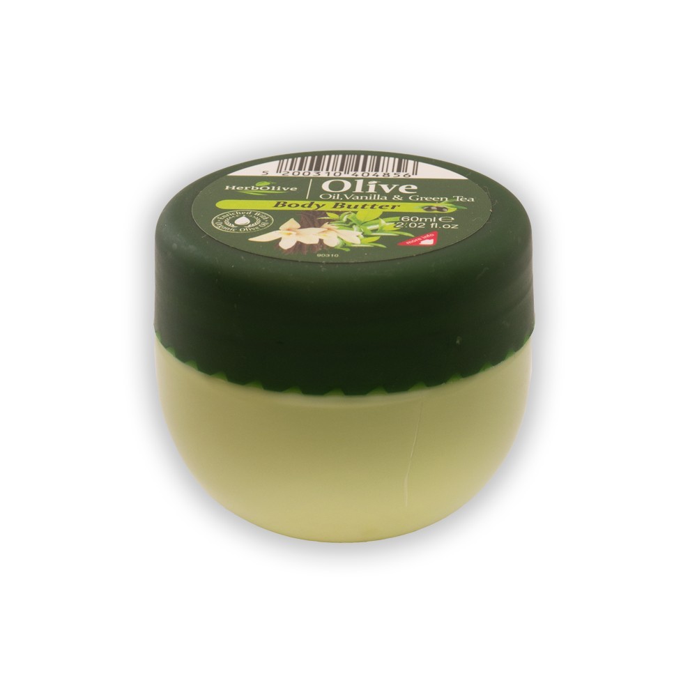 Herbolive Mini Body Butter Vanilla & Green Tea - 1
