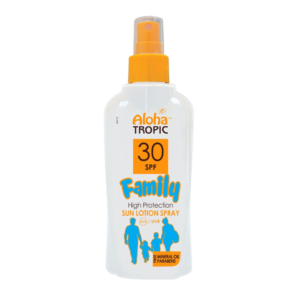 Aloha Tropic High Protection Family Sun Lotion Spf 30 - 1