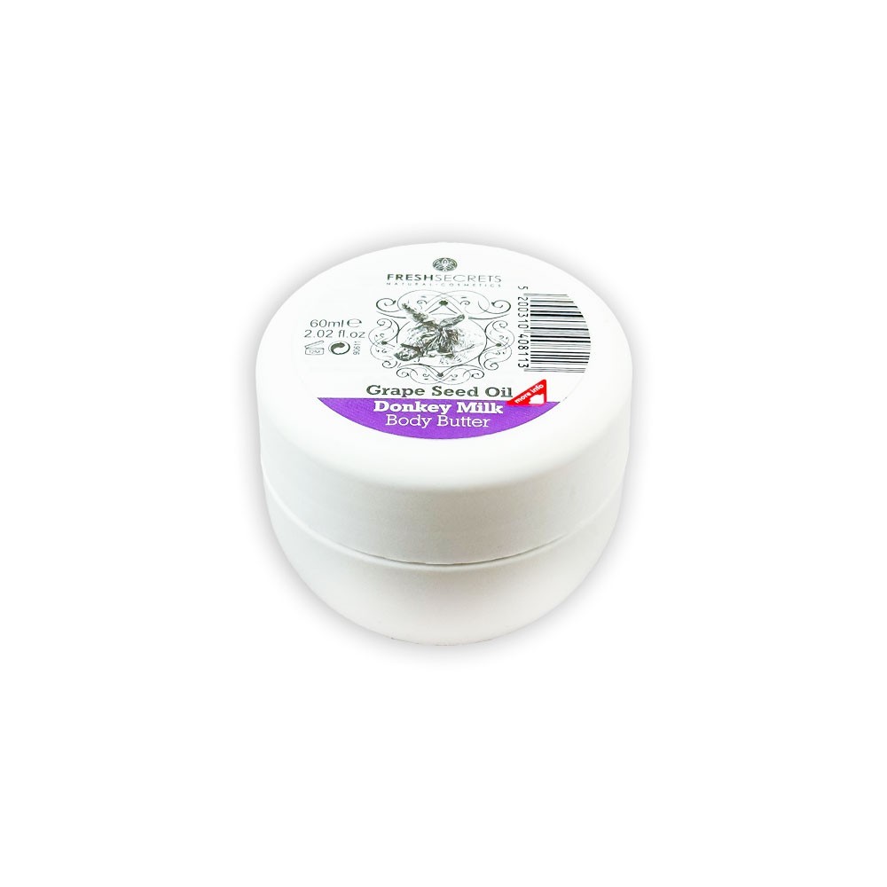 Fresh Secrets Body Butter with Donkey Milk & Grape seed Oil - 1