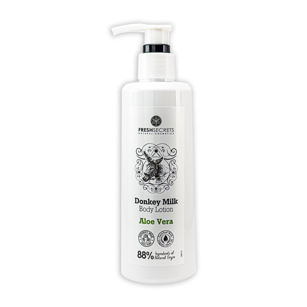 Fresh Secrets Body Lotion Donkey Milk & Aloe Vera - 1