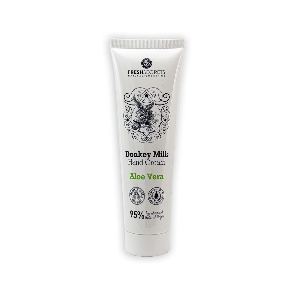 Fresh Secrets Hand Cream Donkey Milk & Aloe Vera - 1