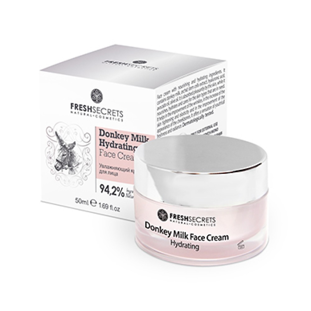 Fresh Secrets Hydrating Face Cream Donkey Milk - 1