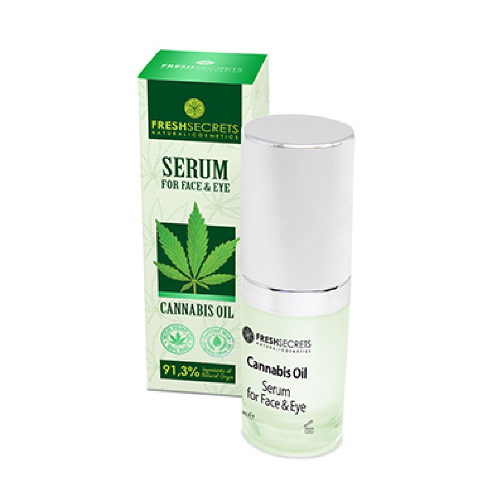 Fresh Secrets Face & Eye Serum With Cannabis - 1