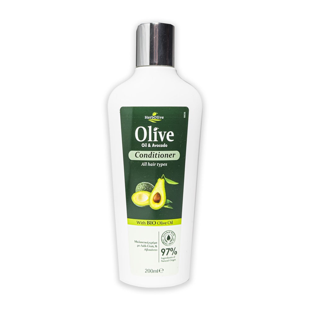 Herbolive Conditioner For All Hair Types With Avocado - 1