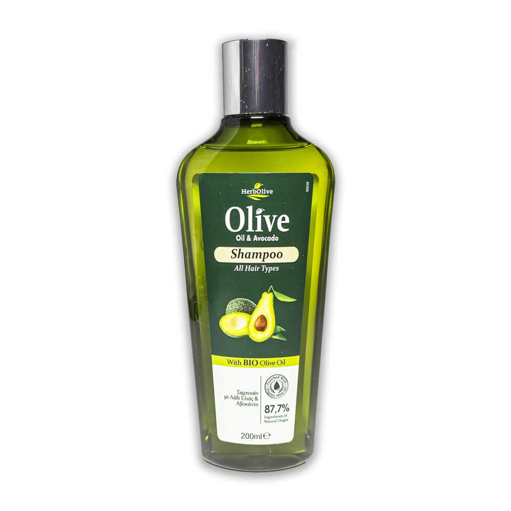 Herbolive Shampoo For All Hair Types With Avocado - 1