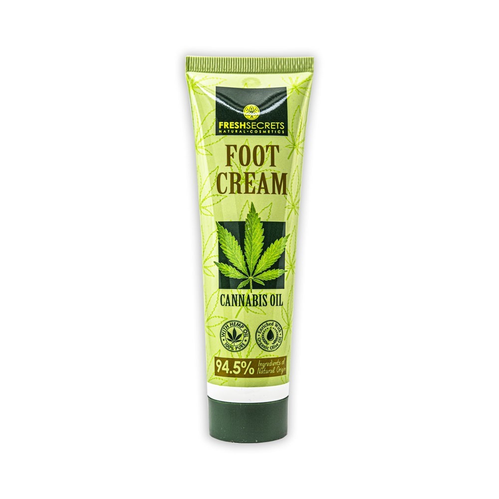 Fresh Secrets Foot Care Cream Cannabis - 1
