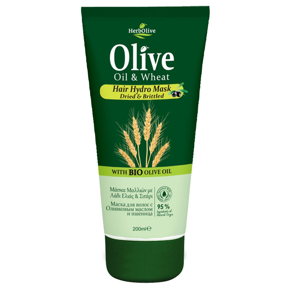 Herbolive Hair Hydro Mask With Wheat - 1